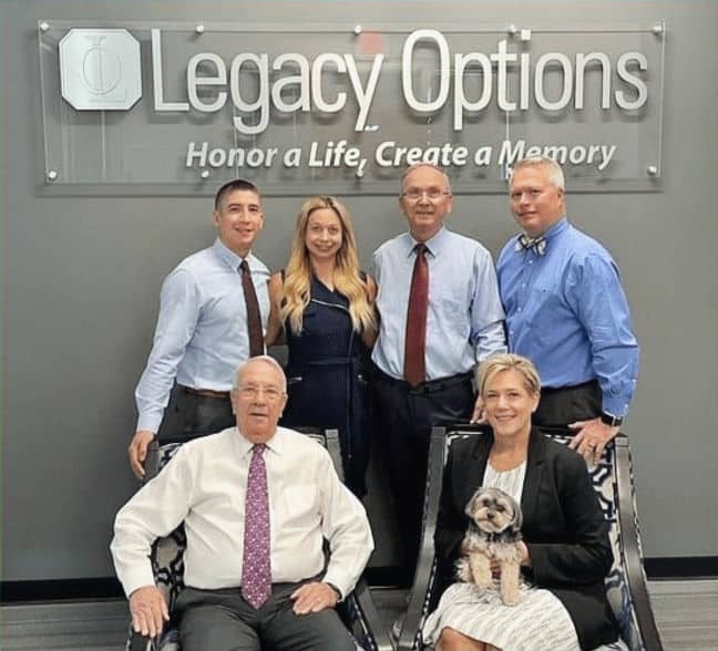 Legacy Options family support and funeral planning